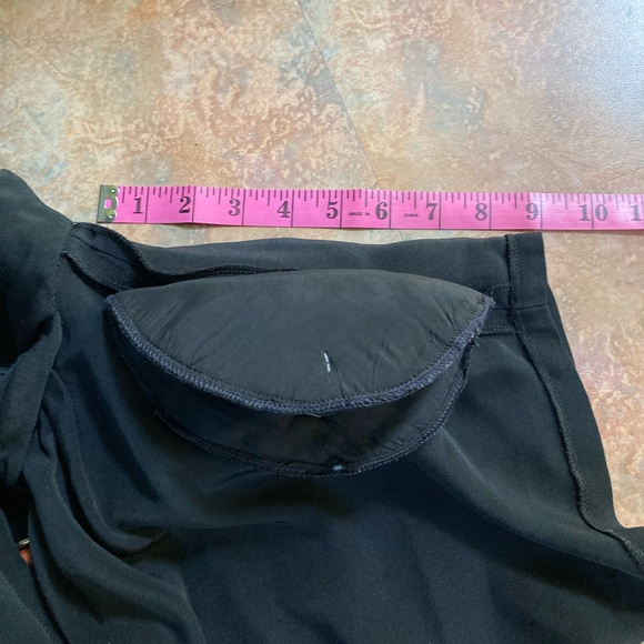 Black wide leg jumpsuit, size M (Tahari brand) - Picture 10 of 11